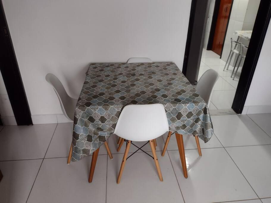 100 M Da Praia Elevador Garagem E Portao Automatico Appartement Mongaguá Buitenkant foto